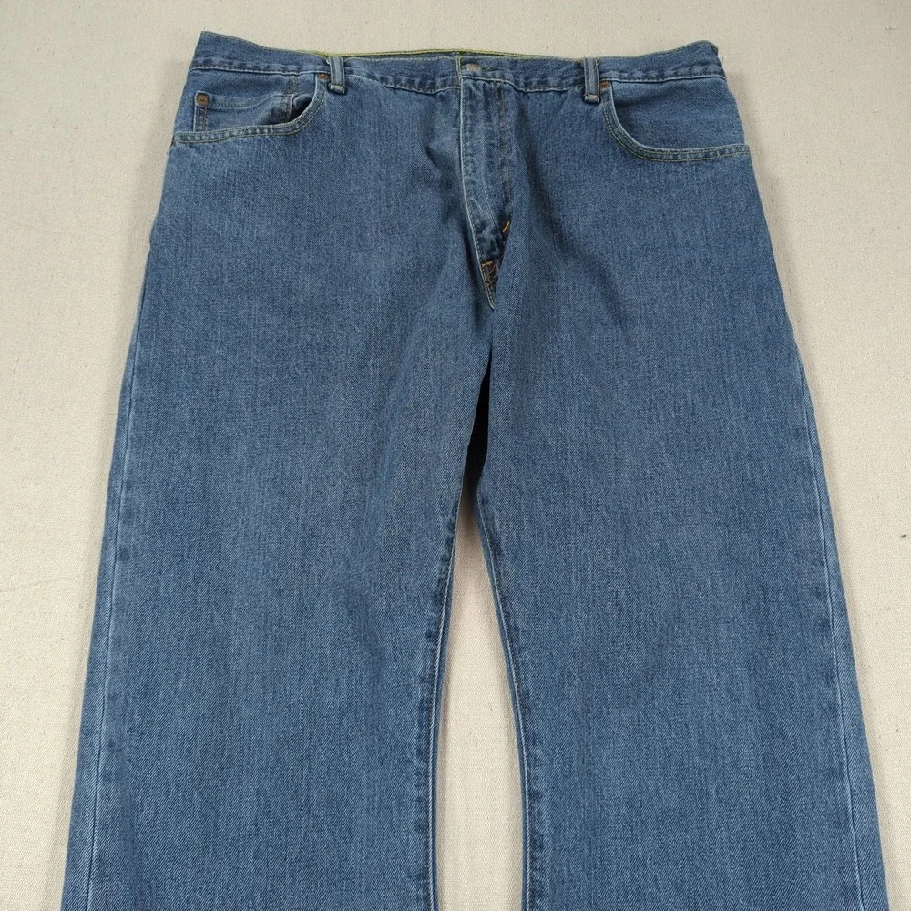 Levis Jeans Mens 42x30 Blue 517‎ Boot Cut Western Cowboy Casual American Classic